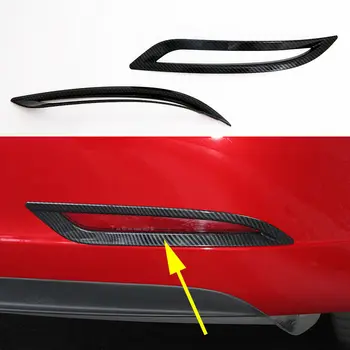 Carbon Fiber Rear Tail Fog Light Lamp Foglights Cover Molding Trim For Tesla Model 3 2018 2019 Accessories
Carbon Fiber Rear Tail Fog Light Lamp Foglights Cover Molding Trim For Tesla Model 3 2018 2019 Accessories