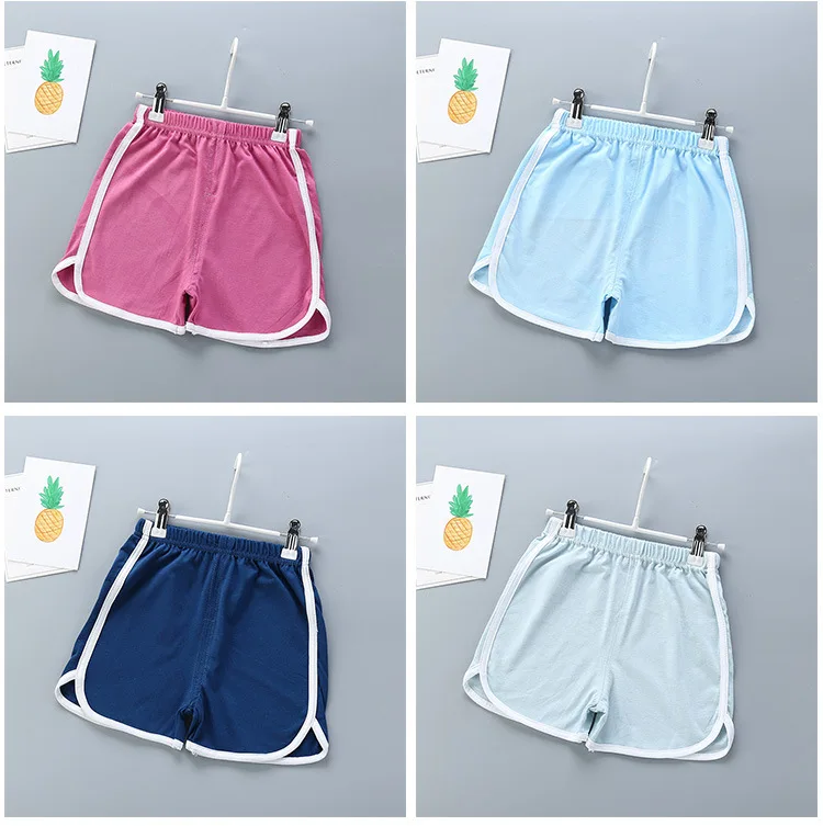 Summer Kids Shorts Boys Beach Shorts Girls Clothing Casual Bottom Children Sports Clothes