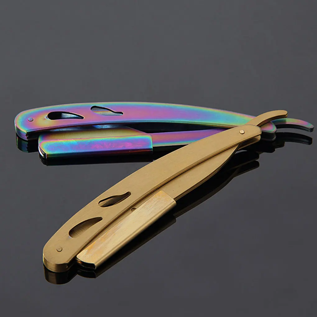 Colorful Manual Foldable Eyebrow Beard Shaver Rack Stainless Steel Eyebrow Blades Frame Color Random
Colorful Manual Foldable Eyebrow Beard Shaver Rack Stainless Steel Eyebrow Blades Frame Color Random