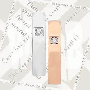 WPB Rings High Version High Quality 1:1 Original Rome Single Shining LOGO Classic Simple Rings Rock
WPB Rings High Version High Quality 1:1 Original Rome Single Shining LOGO Classic Simple Rings Rock