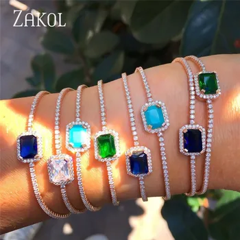 ZAKOL Luxury Women Lady AAA Cubic Zirconia Adjustable Drawstring Jewellery Bracelets Friendship Bracelets for Gift FSBP2224
ZAKOL Luxury Women Lady AAA Cubic Zirconia Adjustable Drawstring Jewellery Bracelets Friendship Bracelets for Gift FSBP2224