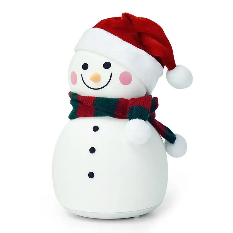 Christmas Snowman Music Night Light Rechargeable Portable Cute Silicone Small Night Lamp Durable Baby Toy Lamp Christmas Gift
Christmas Snowman Music Night Light Rechargeable Portable Cute Silicone Small Night Lamp Durable Baby Toy Lamp Christmas Gift