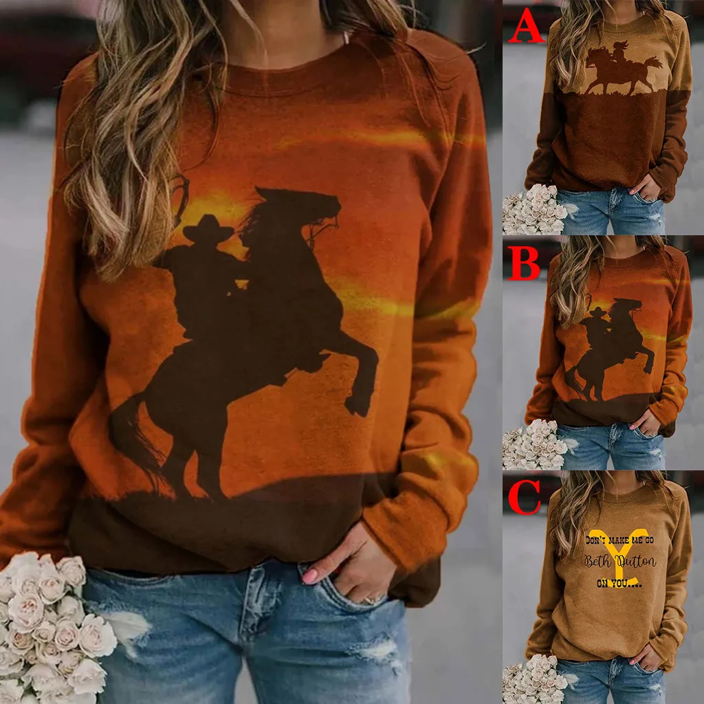 Autumn Women's Hoodies 3D Horse Printed Sweatshirts Tops Star Print Pullover Long Sleeve Shirt Gray Elegant Hooded Tops
Autumn Women's Hoodies 3D Horse Printed Sweatshirts Tops Star Print Pullover Long Sleeve Shirt Gray Elegant Hooded Tops