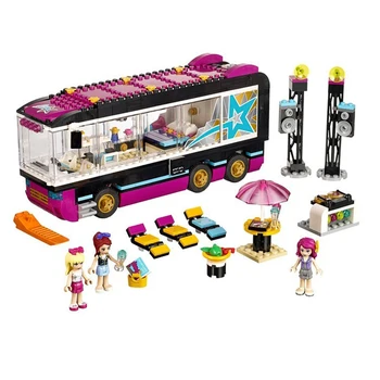 10407 Friends Pop Star Tour Bus Building Kit 41106 Model Building Blocks Bricks Assembling Toy Gift Compatible with 41106
10407 Friends Pop Star Tour Bus Building Kit 41106 Model Building Blocks Bricks Assembling Toy Gift Compatible with 41106