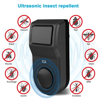 Pest Repeller Ultrasound Electronic Pest Control Rat Repeller also for Cockroach Mosquito Flying Bat Bird Spider Intelligent
Pest Repeller Ultrasound Electronic Pest Control Rat Repeller also for Cockroach Mosquito Flying Bat Bird Spider Intelligent