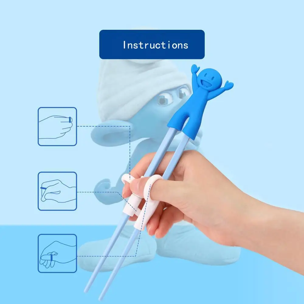 1 Pair Chopsticks for Sushi Baby Kids Cartoon Food Sticks Easy Use Fun Learning Training Helper Dishes Dinner Game Kitchen tools
1 Pair Chopsticks for Sushi Baby Kids Cartoon Food Sticks Easy Use Fun Learning Training Helper Dishes Dinner Game Kitchen tools