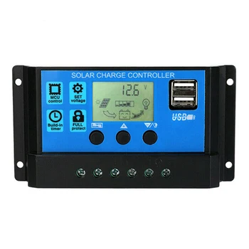 Solar Charge Controller 12V/24V Auto Focus Tracking Solar Panel Regulator Solar Charge Controller-30
Solar Charge Controller 12V/24V Auto Focus Tracking Solar Panel Regulator Solar Charge Controller-30
