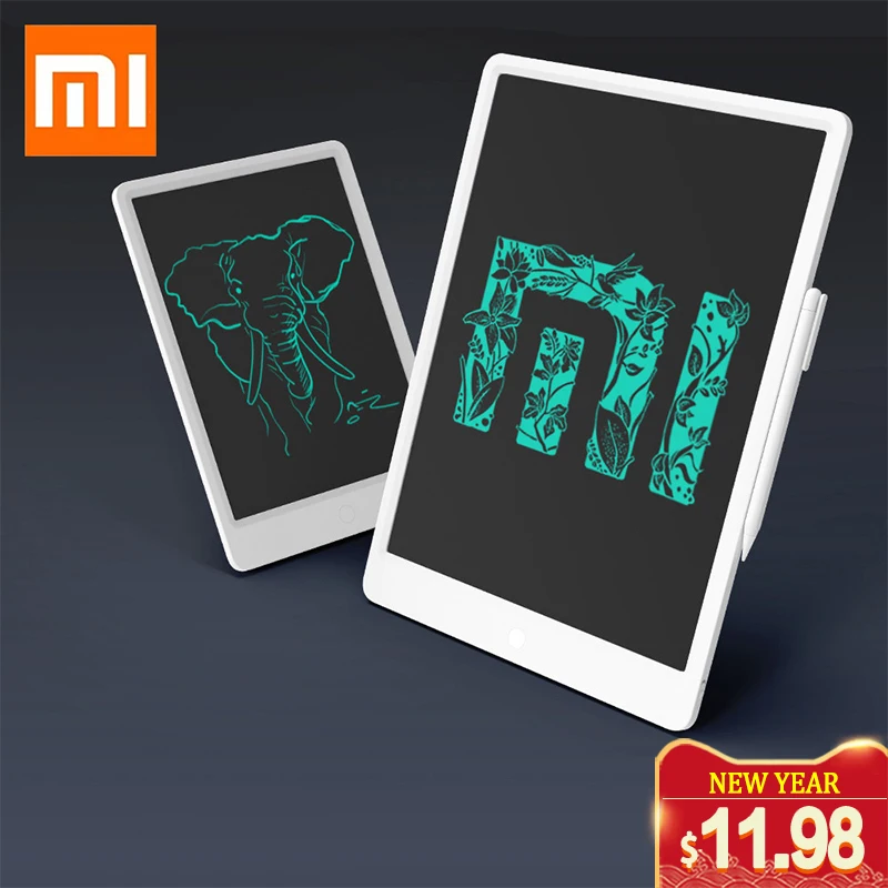 Xiaomi Mijia LCD Writing Tablet with Pen Digital Drawing Electronic Handwriting Pad Message Graphics Board
Xiaomi Mijia LCD Writing Tablet with Pen Digital Drawing Electronic Handwriting Pad Message Graphics Board