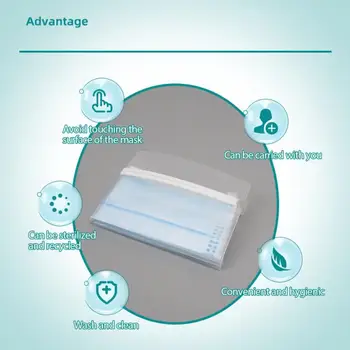 Portable Dustproof Mask Storage Box Travel Moisture-proof Mouth Face Cover Container Case Organizer Portable Support Masks 
Portable Dustproof Mask Storage Box Travel Moisture-proof Mouth Face Cover Container Case Organizer Portable Support Masks