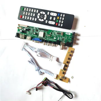 Fit LP140WH1-TLB1/TLB3/TLE1/TLE2/TLE3 upgrade 40pin LVDS AV HDMI VGA USB DVB screen 3663 TV digital 1366*768 LCD drive board Kit
Fit LP140WH1-TLB1/TLB3/TLE1/TLE2/TLE3 upgrade 40pin LVDS AV HDMI VGA USB DVB screen 3663 TV digital 1366*768 LCD drive board Kit