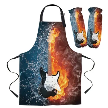 Water Fire Electric Guitar Women Apron Brief Adult Kids Apron Cuff Oven Mitts Kitchen Baking Cooking Accessories Bib Aprons
Water Fire Electric Guitar Women Apron Brief Adult Kids Apron Cuff Oven Mitts Kitchen Baking Cooking Accessories Bib Aprons