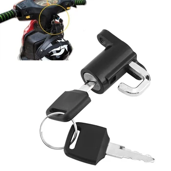 High Quality Aluminium Alloy 1 Set Motorbikes Helmet Lock Hanger Universal Motorcycle Helmet Lock Hanging Hook Comes With 2 Keys
High Quality Aluminium Alloy 1 Set Motorbikes Helmet Lock Hanger Universal Motorcycle Helmet Lock Hanging Hook Comes With 2 Keys