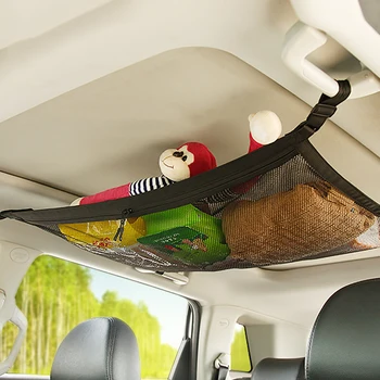 Car Ceiling Mesh Storage Bag for Daily Travel Use Luggage Sundries Storage Organizer Universal Car Roof Net Pocket Portable
Car Ceiling Mesh Storage Bag for Daily Travel Use Luggage Sundries Storage Organizer Universal Car Roof Net Pocket Portable