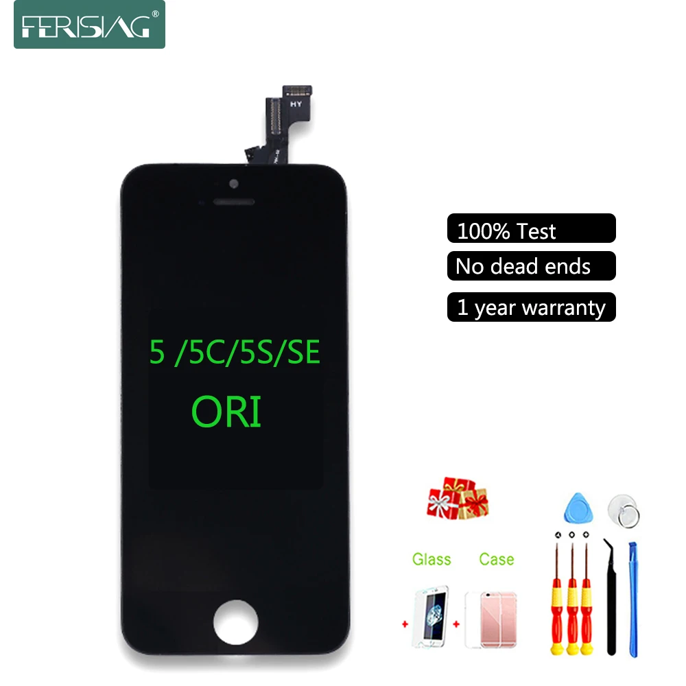 100% OEM AAAA Original LCD Screen For iPhone 5 5S 5C SE Screen LCD Display Digitizer Touch Module iPhone5 5S 5C SE Replacement
100% OEM AAAA Original LCD Screen For iPhone 5 5S 5C SE Screen LCD Display Digitizer Touch Module iPhone5 5S 5C SE Replacement