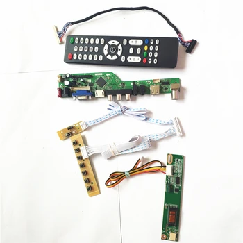 For CLAA140WA01/A LCD display panel 1CCFL 30Pin LVDS T.V56 controller board VGA HDMI AV USB RF Remote+Inverter+keyboard DIY kit
For CLAA140WA01/A LCD display panel 1CCFL 30Pin LVDS T.V56 controller board VGA HDMI AV USB RF Remote+Inverter+keyboard DIY kit