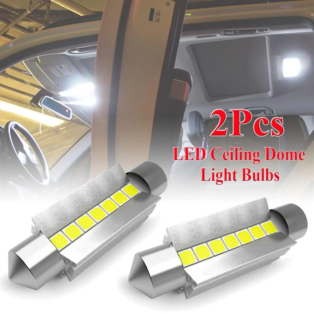 SALE Unique Aluminum Heatsink System 2Pcs Ceiling Dome Light Bulbs for Chevy 42MM 578 212-2 6000K Bright White Wholesale CSV
SALE Unique Aluminum Heatsink System 2Pcs Ceiling Dome Light Bulbs for Chevy 42MM 578 212-2 6000K Bright White Wholesale CSV