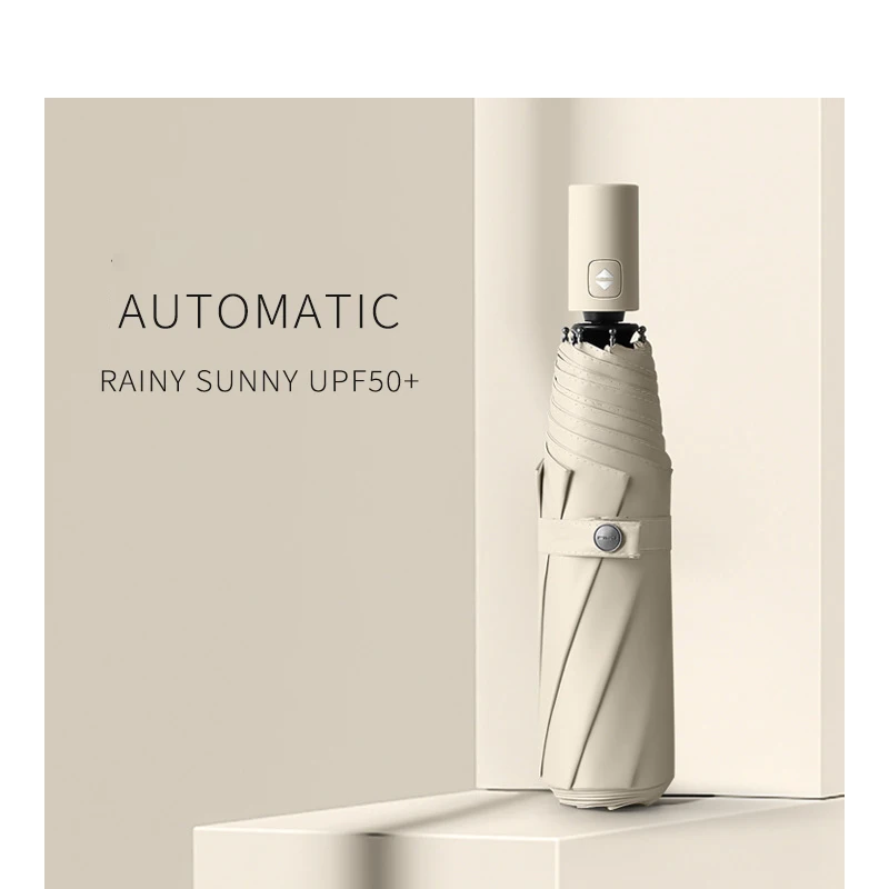 Simple Design Umbrella Automatic Small Clear Umbrella Men UV Parasol Sun Protection Umbrella Rain Women 8K Windproof Paraguas
Simple Design Umbrella Automatic Small Clear Umbrella Men UV Parasol Sun Protection Umbrella Rain Women 8K Windproof Paraguas