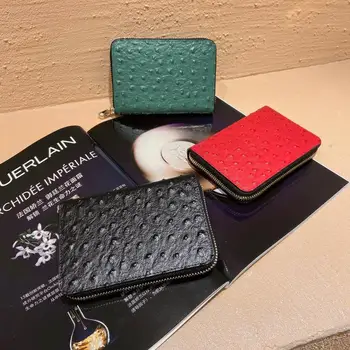 New high quality leather fashion trend ostrich wallet wallet
New high quality leather fashion trend ostrich wallet wallet