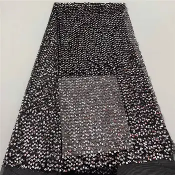 2019 Latest African sequins Laces Fabrics French tulle Lace Fabric with sequin High-quality Nigeria Lace Fabric 5 Yards
2019 Latest African sequins Laces Fabrics French tulle Lace Fabric with sequin High-quality Nigeria Lace Fabric 5 Yards
