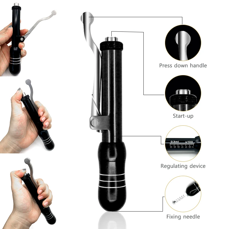 0.3ml Atomizer hyaluron pen for lip dermal filler No-Needle Noninvasive Nebulizer Anti-wrinkles hialuron pen face lifting
0.3ml Atomizer hyaluron pen for lip dermal filler No-Needle Noninvasive Nebulizer Anti-wrinkles hialuron pen face lifting
