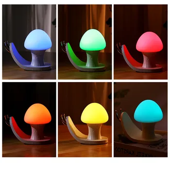 Snail House Night Light Adjustable Brightness Touching Switch LED Lamp USB Charging With Phone Holder Multiple Colors To Switch
Snail House Night Light Adjustable Brightness Touching Switch LED Lamp USB Charging With Phone Holder Multiple Colors To Switch