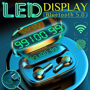 R3 TWS Wireless Bluetooth Earphone Headphones Tap Control Headset Handsfree True Wireless Earbuds For iphone
R3 TWS Wireless Bluetooth Earphone Headphones Tap Control Headset Handsfree True Wireless Earbuds For iphone