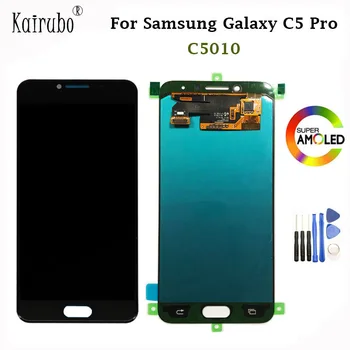 5.2" 100% Perfect Super AMOLED For Samsung Galaxy C5 Pro C5010 LCD Screen Touch Digitizer Display Assembly Replacement +Tools
5.2" 100% Perfect Super AMOLED For Samsung Galaxy C5 Pro C5010 LCD Screen Touch Digitizer Display Assembly Replacement +Tools