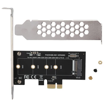 PCI-E to M.2 Expansion Card Connector Converter with Screw Pack Configuration of metal baffle for M2 NGFF NVME Hard Drive
PCI-E to M.2 Expansion Card Connector Converter with Screw Pack Configuration of metal baffle for M2 NGFF NVME Hard Drive