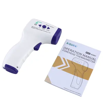 Handheld Digital Non-contact infrared forehead thermometer ,High Precision Baby Adult Body Temperature Measure
Handheld Digital Non-contact infrared forehead thermometer ,High Precision Baby Adult Body Temperature Measure
