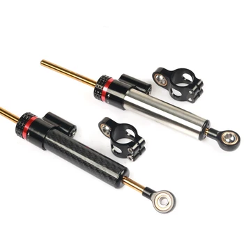 Universal Motorcycle carbon fibre Adjustable Steering Damper Stabilizer For KAWASAKI Z900 Z1000 Z800 ZX-6R ZX6R Ninja Z400 ZX4R
Universal Motorcycle carbon fibre Adjustable Steering Damper Stabilizer For KAWASAKI Z900 Z1000 Z800 ZX-6R ZX6R Ninja Z400 ZX4R