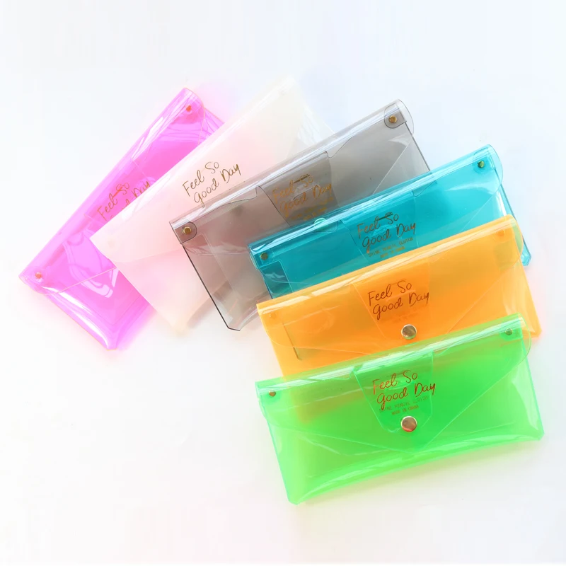 Domikee cute kawaii rainbow colored transparent PVC school student zipper pencil bag pouch for girls stationery supplies 
Domikee cute kawaii rainbow colored transparent PVC school student zipper pencil bag pouch for girls stationery supplies
