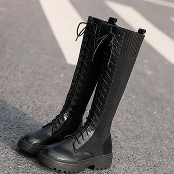 WEIQIAONA Sexy Snow Boot Women Shoes Round Toe Fashion Sexy High Heel Lace-up shoes Boots Ladies Shoes
WEIQIAONA Sexy Snow Boot Women Shoes Round Toe Fashion Sexy High Heel Lace-up shoes Boots Ladies Shoes