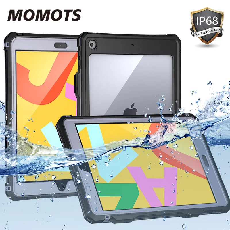 360 Waterproof Tablet Case for iPad 10.2 Case 2019 with Pencil Holder Shockproof Silicone Case for Apple iPad 10.2 with Stand
360 Waterproof Tablet Case for iPad 10.2 Case 2019 with Pencil Holder Shockproof Silicone Case for Apple iPad 10.2 with Stand