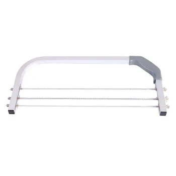 14 Inch Cake Leveler Aluminum Alloy Adjustable 3 Blades Interlayer Cake Cutter Cake Slicer Pastry Household Cake Baking Tools
14 Inch Cake Leveler Aluminum Alloy Adjustable 3 Blades Interlayer Cake Cutter Cake Slicer Pastry Household Cake Baking Tools