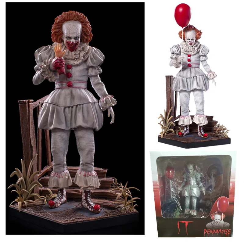 23cm New Style Stephen King's It Pennywise Deluxe Edition Action Figure PVC Statue Collection Toy Gifts
23cm New Style Stephen King's It Pennywise Deluxe Edition Action Figure PVC Statue Collection Toy Gifts