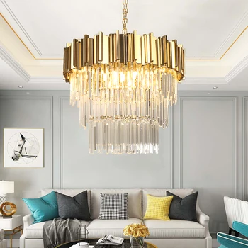 Luxury Crystal Chandeliers Copper Led Lamp For Living room Bedroom Corridor Modern Ceiling Chandelier Lighting lustre cristal
Luxury Crystal Chandeliers Copper Led Lamp For Living room Bedroom Corridor Modern Ceiling Chandelier Lighting lustre cristal