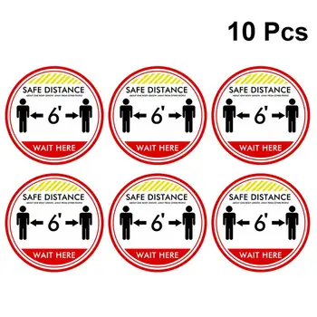 10Pcs Safe Social Distance Sticker Non-Slip Round Floor Sticker Adhesive Keep Distance Sticker PVC Anti-Slip Distance Decal
10Pcs Safe Social Distance Sticker Non-Slip Round Floor Sticker Adhesive Keep Distance Sticker PVC Anti-Slip Distance Decal