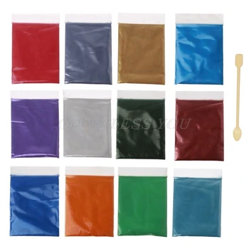 12 Colors 10g Mica Pearl Powder Resin Pigment for Paint Soap Making Bath Bomb DIY Candle Making Epoxy Resin Colorant Dye
12 Colors 10g Mica Pearl Powder Resin Pigment for Paint Soap Making Bath Bomb DIY Candle Making Epoxy Resin Colorant Dye
