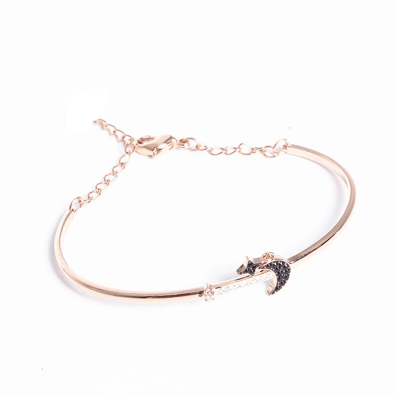 Swa swa duo original bracelet with high quality moon simple fashion jewelry present birthday 
Swa swa duo original bracelet with high quality moon simple fashion jewelry present birthday