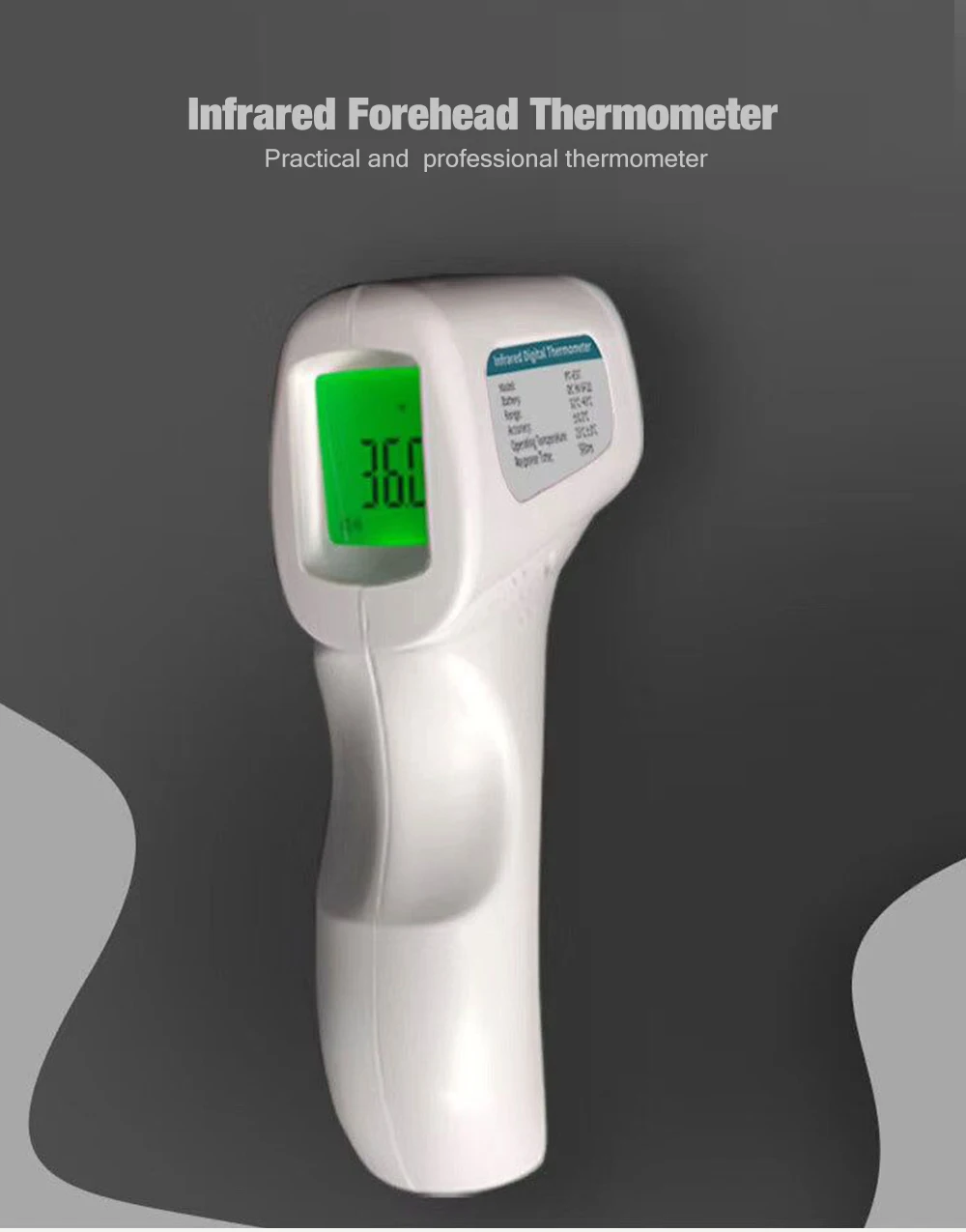 Digital Baby Thermometer Infrared for Milk Water Room Medical Pacifier Fever Body Thermometer Non Contact Baby Care Thermometers
Digital Baby Thermometer Infrared for Milk Water Room Medical Pacifier Fever Body Thermometer Non Contact Baby Care Thermometers