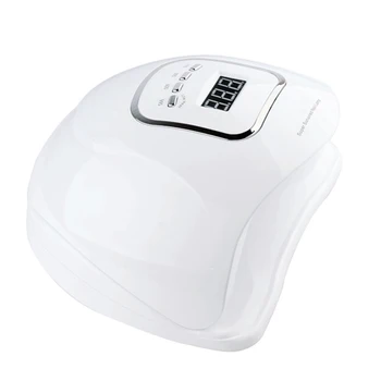Dual Light 150W Nail Dryer Light Smart Sensor Nail Polish Curing Tool Manicure Machine with 4 Timer Setting Digital Display
Dual Light 150W Nail Dryer Light Smart Sensor Nail Polish Curing Tool Manicure Machine with 4 Timer Setting Digital Display