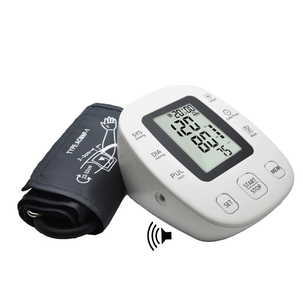High Quality Home Used Health Care Pulse Measurement Tool Portable LCD Digital Tonometer Cuff Upper Arm Blood Pressure Monitor
High Quality Home Used Health Care Pulse Measurement Tool Portable LCD Digital Tonometer Cuff Upper Arm Blood Pressure Monitor