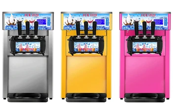 The best sale 1200W table top mini soft ice cream making vending machine 3 Flavors Ice Cream Maker with free shipping
The best sale 1200W table top mini soft ice cream making vending machine 3 Flavors Ice Cream Maker with free shipping