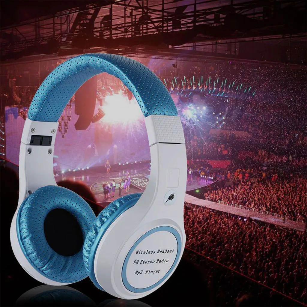 Gaming Headsets Wireless Buletooth Headphones w/ Light Mic Stereo Earphones Deep Bass Headphone For iPhone Samsung Xiaomi Huawei Gaming Headsets Wireless Buletooth Headphones w/ Light Mic Stereo Earphones Deep Bass Headphone For iPhone Samsung Xiaomi Huawei