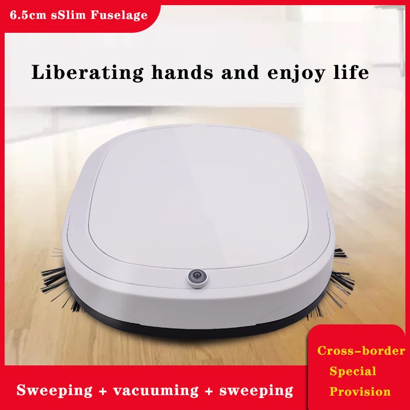 Automatic Robot Intelligent Anti Falling Sweeping Mop Three In One Mini Sweeper Robot Kitchen Appliances Comercial Cleaning
Automatic Robot Intelligent Anti Falling Sweeping Mop Three In One Mini Sweeper Robot Kitchen Appliances Comercial Cleaning