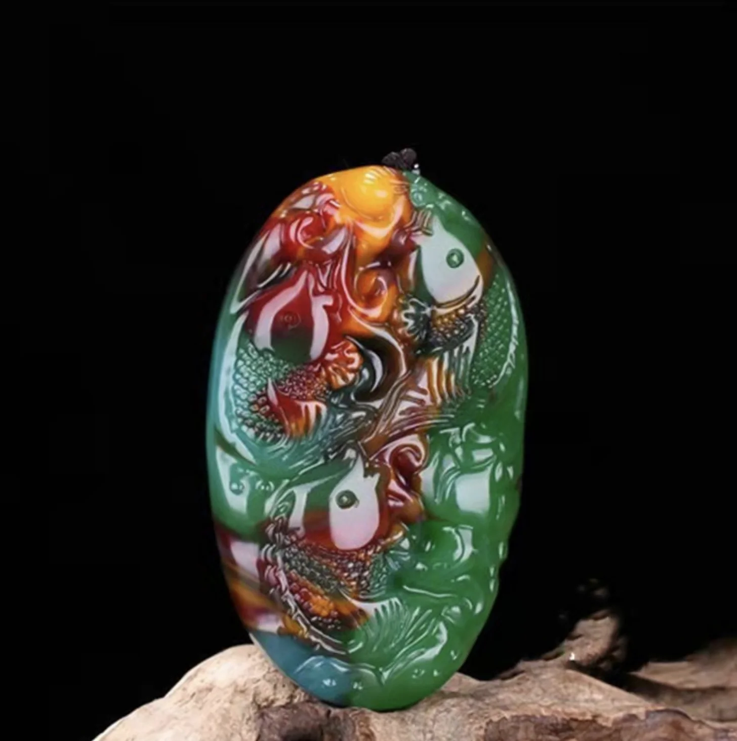 Natural colorful green jade pendant hand-carved fish jade pendants brand men women necklaces jadeite jade jewelry jade necklace
Natural colorful green jade pendant hand-carved fish jade pendants brand men women necklaces jadeite jade jewelry jade necklace
