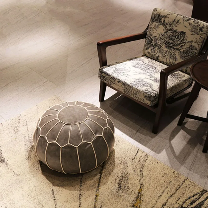 PU Leather Moroccan Pouf Soft Round Cushion Without Core 55*55*35cm Unstuffed Cushion Pillow Decorative Modern Home Decor
PU Leather Moroccan Pouf Soft Round Cushion Without Core 55*55*35cm Unstuffed Cushion Pillow Decorative Modern Home Decor