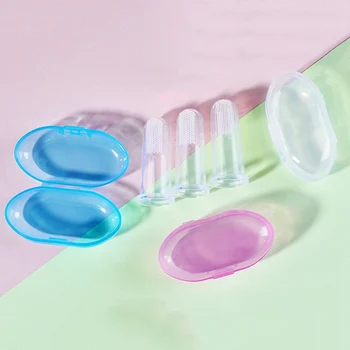 Silicon Toothbrush+Box Baby Finger Toothbrush Children Teeth Clean Soft Silicone Infant Tooth Brush Rubber Cleaning Baby Brush
Silicon Toothbrush+Box Baby Finger Toothbrush Children Teeth Clean Soft Silicone Infant Tooth Brush Rubber Cleaning Baby Brush