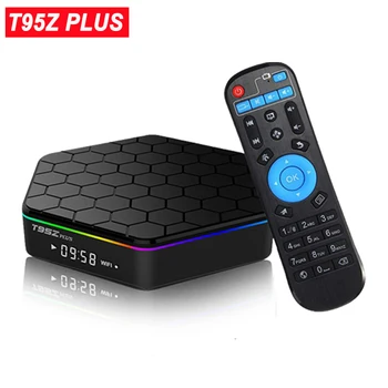 

T95Z Plus Android 7.1 Smart TV BOX 2/3G RAM 16/32G ROM Amlogic S912 Octa Core KD 5G WiFi 1000M 3D 4K Media player Set top box