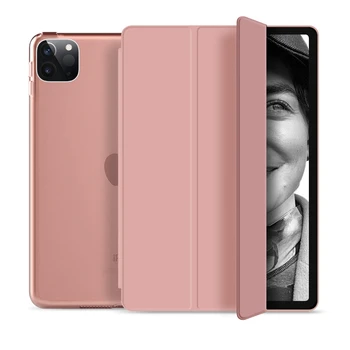 For iPad Pro 11 2020 Case Ultra-thin Transparent TPU Soft Back Smart Cover for iPad Pro 12.9 2020 Funda Tablet protection shell
For iPad Pro 11 2020 Case Ultra-thin Transparent TPU Soft Back Smart Cover for iPad Pro 12.9 2020 Funda Tablet protection shell